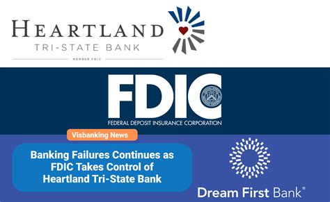 Banking Failures Continue as FDIC Takes Control of Heartland Tri-State Bank | Visbanking