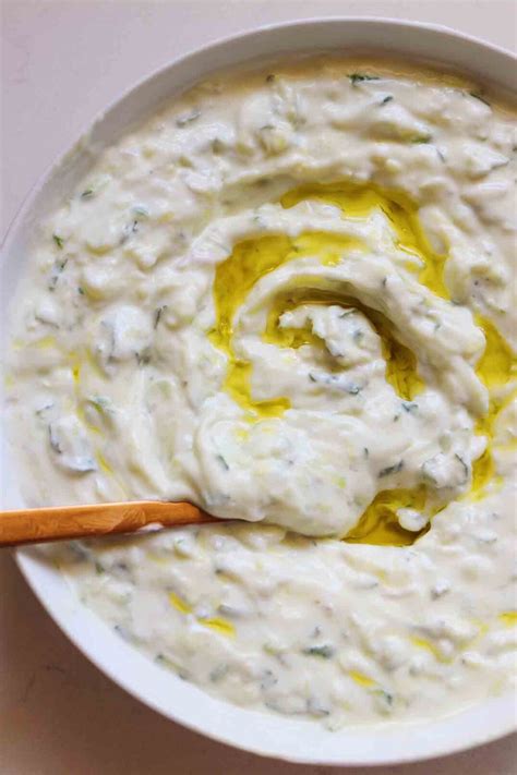 Easy Homemade Tzatziki Sauce - Grilled Cheese Social