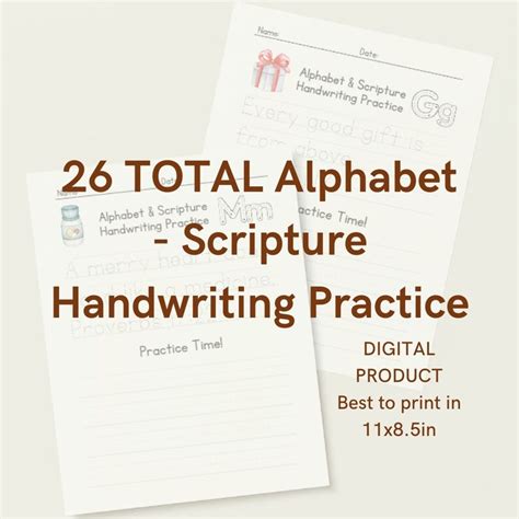 Scripture Handwriting Practice 的图像结果