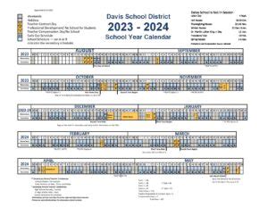 Davis School District Calendar Holidays 2025-2026 - New School Calendar