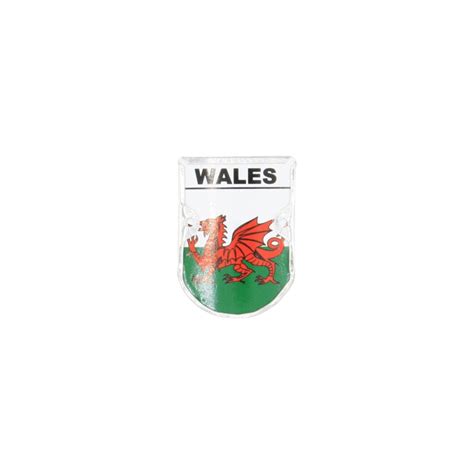 Wales Welsh Dragon - Walking Stick Badge - CB0180 - Welsh Gifts