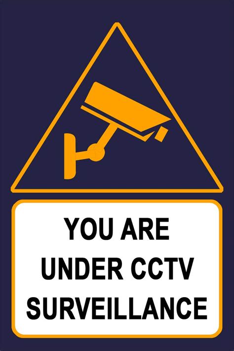 SignMore CCTV Camera Surveillance Sign Board : Amazon.in: Office Products