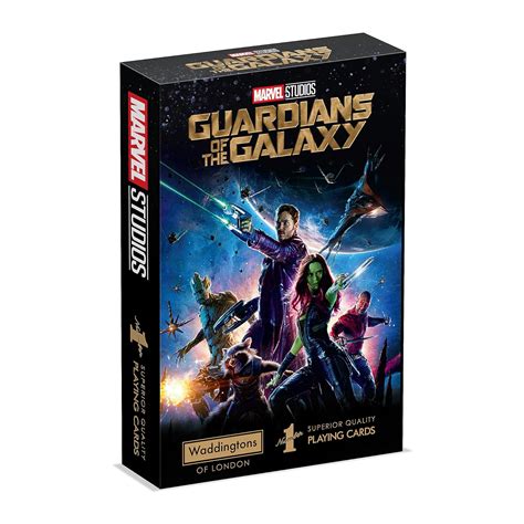 Winning Moves Marvel Guardians of The Galaxy Playing Cards Classic ...