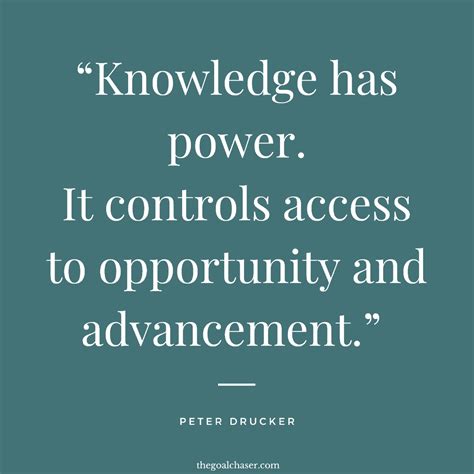 Knowledge Is Power