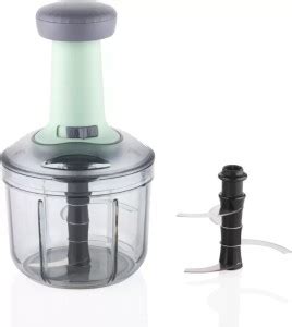 Ashirvad Hand Push Chopper 900 ML with 4 Stainless Steel Blades ...