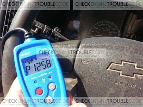 Image result for P1258 Code