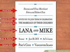 How To Write Wedding Invitations by 3 Easy Ways To Write Wedding Invitations With Pictures How To Write Wedding Invitations