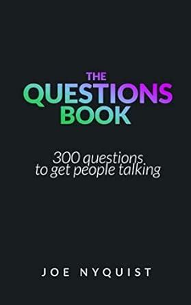 The Questions Book: 300 questions to get people talking : Amazon.in: Books