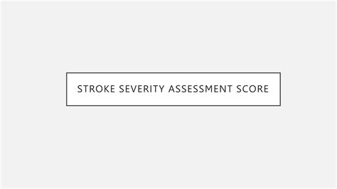 stroke presentation that covers every aspect of Focal neurological ...