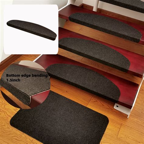 Naxoaeo Pre-Cut Stair Treads Grit Non-Slip Outdoor Tape Heavy Duty Anti ...