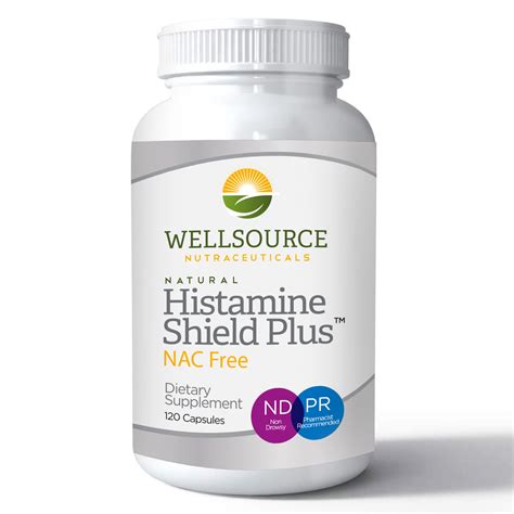 Histamine Shield Plus: All Natural Antihistamine Supplement for Allergies - 120 Capsules | Buy ...