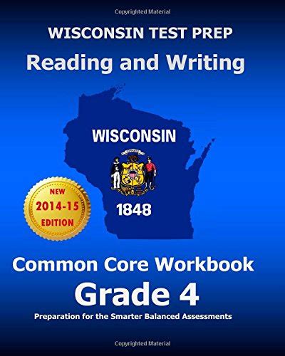 Buy Wisconsin Test Prep Reading and Writing Common Core, Grade 4 ...