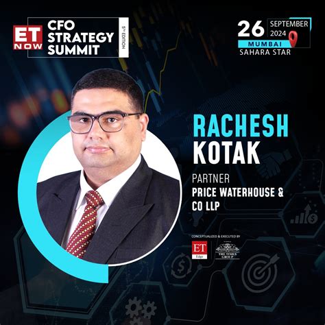 ET_Edge | We are pleased to announce Rachesh Kotak, Partner, Price ...