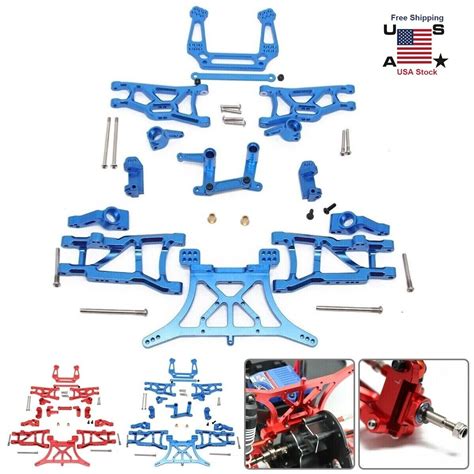RC Car Upgrade Parts Metal Full Set for 1/10 Traxxas Slash 2WD/Rustler/Stampede | eBay
