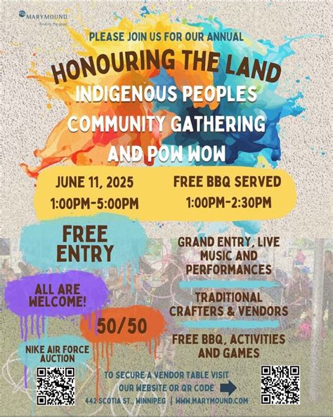 Indigenous Peoples Community Gathering and Pow Wow, 442 Scotia Street ...