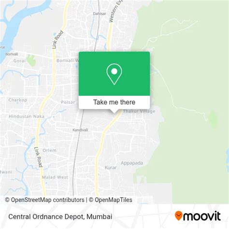 How to Get to Central Ordnance Depot in Kandivali East by Bus, Metro or ...