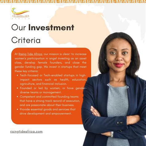 🚀 At Rising Tide Africa, we are on a mission to support FEMALE FOUNDERS ...