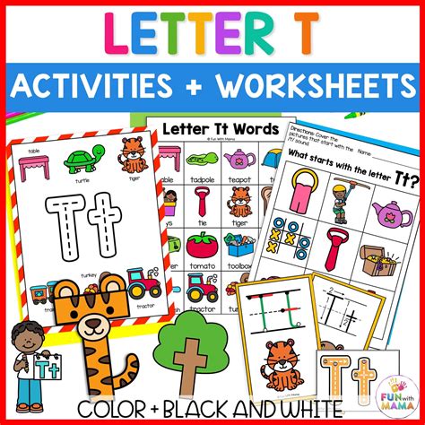 Letter Tt Worksheet Letter T Worksheets Emily Education