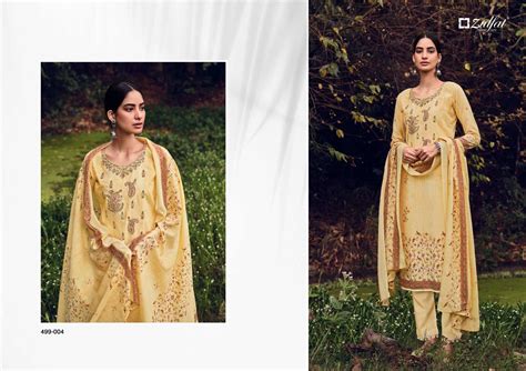 CHINAAR BY ZULFAT 499-001 TO 499-010 SERIES BEAUTIFUL STYLISH FESTIVE ...