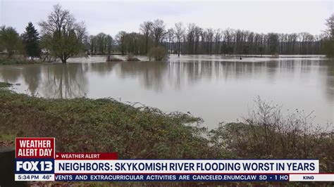 Skykomish River flooding forces evacuations, closes roads in Monroe and ...