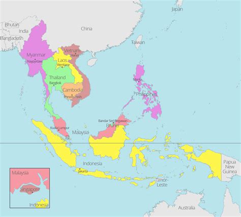 Free maps of ASEAN and Southeast Asia - ASEAN UP