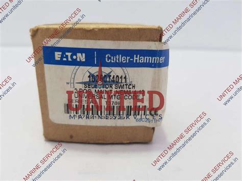 EATON CUTLER-HAMMER 10250T4011 SELECTOR SWITCH SERIES A3 | United ...