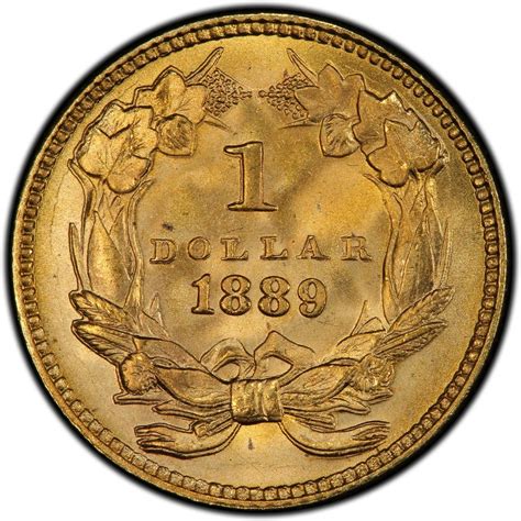 1889 Large Head Indian Princess Gold Dollar Values - Live Pricing ...