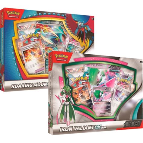 Pokemon TCG: Roaring Moon/Iron Valiant ex Box - Buy Discount | Rogue Games