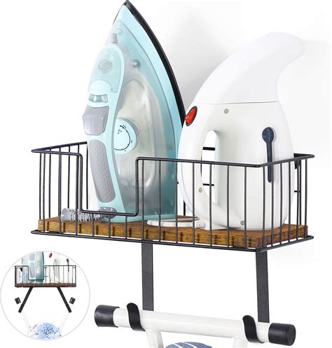 Amazon.com: Ironing Board Hanger Wall Mount Adjustable Iron Board ...