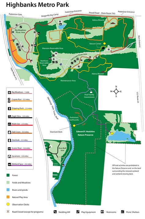 Highbanks Metro Park Map | Gadgets 2018