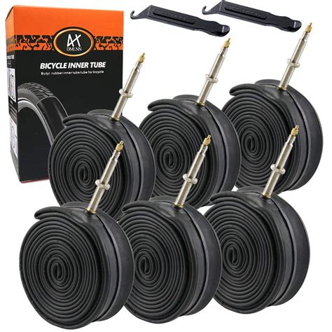 Buy DMLNN 28 700x18-25C Road Bike Replacement Inner Tubes Presta Valve ...