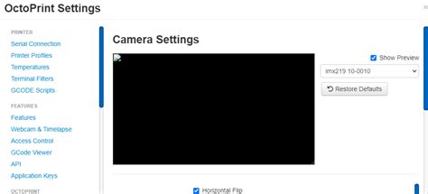 No stream in Octoprint, but camera is working in console - Webcams ...