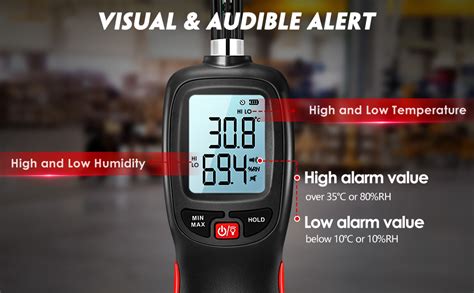 Skyking Digital Psychrometer | Temperature and Humidity Meter ...