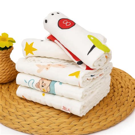 Buy Koochie-Koo Soft Muslin Cloth for New Born Baby 500 GSM | 30x30 cm ...