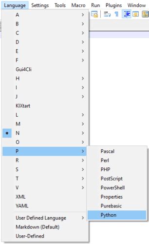 Notepad++ Python Syntax Highlighting 的图像结果