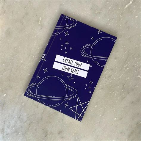 Create Your Own Space Softcover Diary – ThePeppyStore