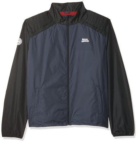 Royal Enfield Airflow Tech Windbreaker Blue Black (3XL) : Amazon.in ...