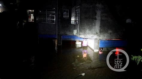 彭水县城部分居民房屋进水，消防营救被困群众37人-上游新闻 汇聚向上的力量