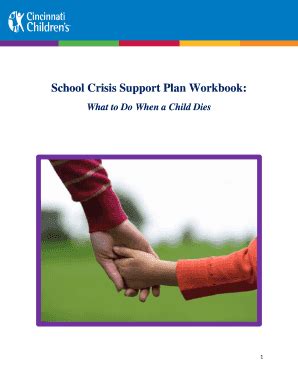 Fillable Online School Crisis Support Plan Workbook: Fax Email Print ...