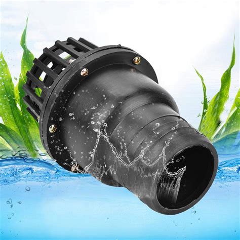Buy Water Pump Foot Valve,Black PVC Low Pressure Flat Check Valve ...