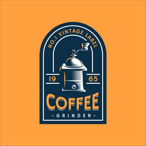 Coffee Label Design Template