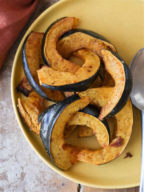 Roasted Acorn Squash Slices - Chef Lindsey Farr