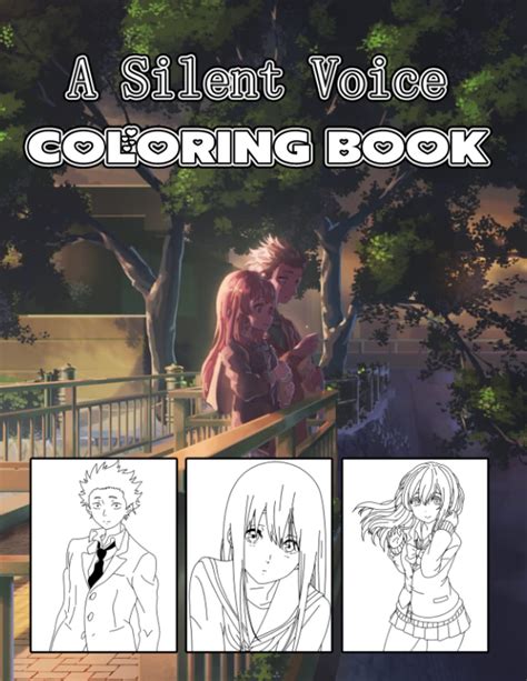Buy A Silent Voice Coloring Book: A Cool Coloring Book With Many ...