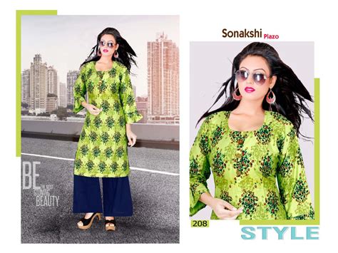 Trendy Presents Sonakshi Plazo 2 Collection Of Heavy Rayon Printed ...