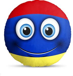 Sleep Nature's Emoticon Emoji Smiley Cushion Pillow Polyester Fibre ...