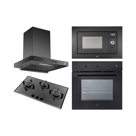 Kaff Built In Oven OV 83 ML7 + Kaff Built-In Microwave KMW 5PJ BLK ...