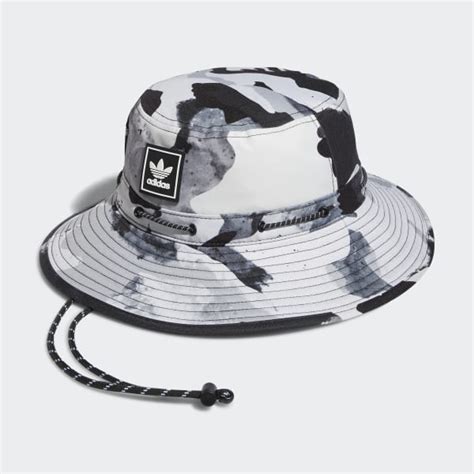 adidas Utility Camo Boonie Hat - White | Unisex Lifestyle