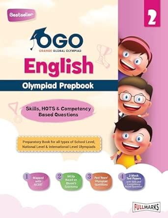 Full Marks Olympiad Prepbook / Guide English Class 2 with Practice and ...