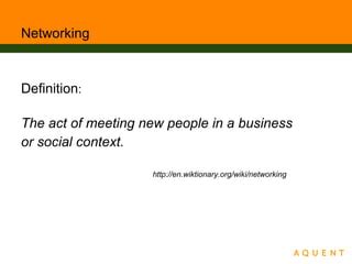 Image result for Networking Definition