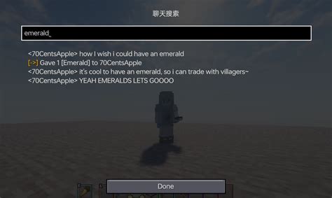 Image result for Minecraft Infinite Chat Mod